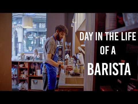 DAY IN THE LIFE OF A BARISTA | doctor turned barista