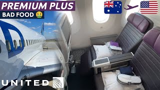 23 HOURS in United 7879 Premium Economy from Melbourne to San Francisco to New York