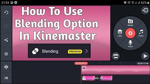 How To Use Blending Option In Kinemaster | Technical Rajpurohit | blending option in kinemaster