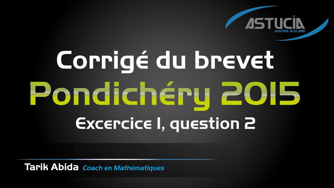 Résoudre une équation 3ème Sujet brevet E1Q2 - YouTube