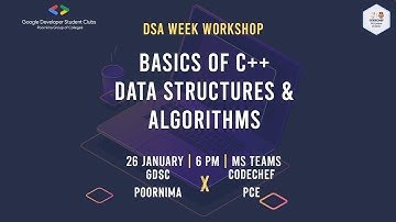 Day 5 | Basics Of C/C++ and DSA Week Workshop | Session Recording