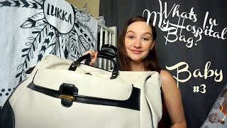 WHATS IN MY HOSPITAL BAG & DIAPER BAG | BABY #3