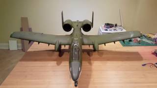 A-10 EDF - Walkaround and Control Surface Test
