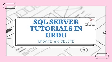 UPDATE and DELETE in SQL SERVER (URDU/HINDI)