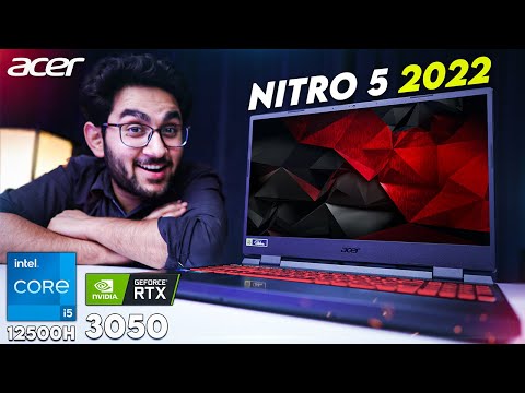 Acer Nitro 5 2022 is Here.! Intel i5 12500H RTX 3050