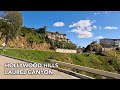 Driving hollywood hills laurel canyon wonderland