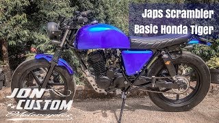 Honda Tiger Custom Scrambler Jon Custom Garage