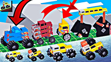 Fancade, Crazy Cars Drive Mad.All Lavels Gameplay Walkthrough,Android, iOS, Part-109 DF-109