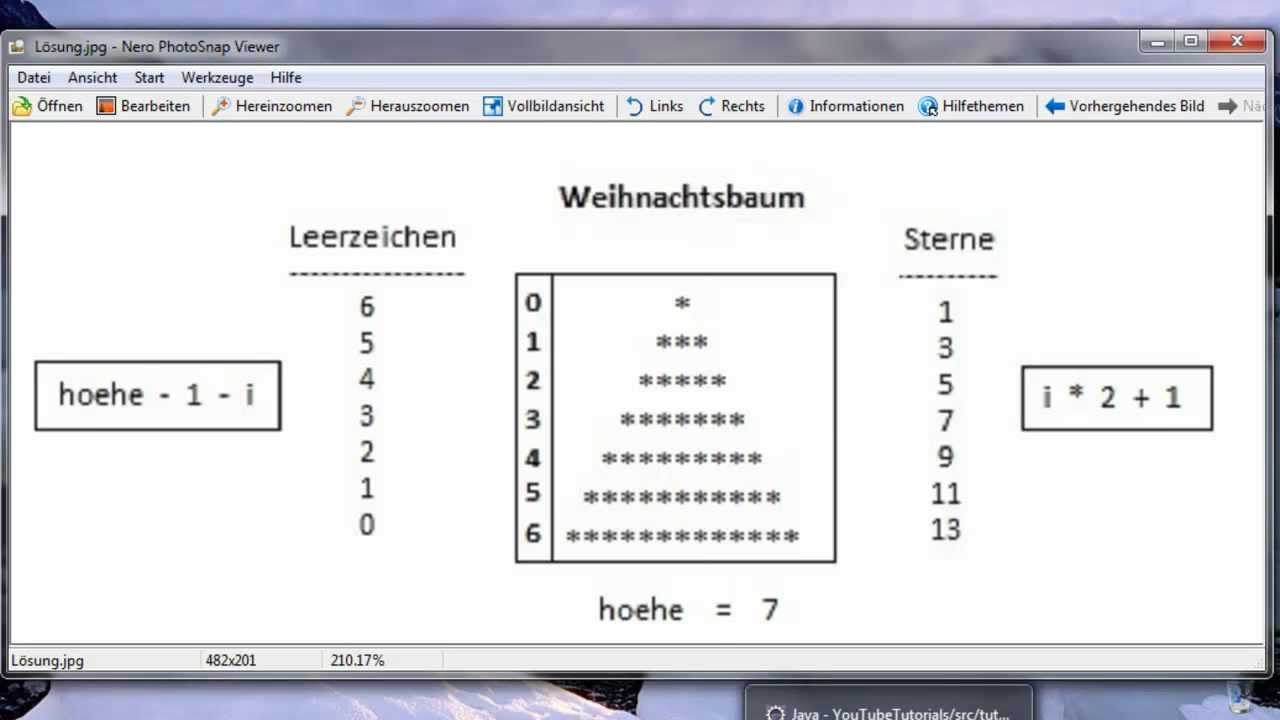 Update 1.2.4.1 Java - Eclipse Bsp. (for) Weihnachtsbaum