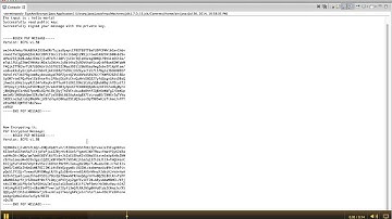 Java: PGP Sign and Encrypt