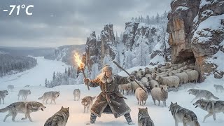 Download Lagu 80-Year-Old Woman FIGHTS WOLVES TO SAVE 2000 Snow Sheep | Extreme Yakut Survival MP3