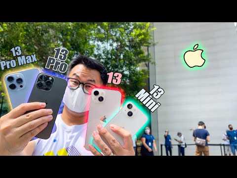 Unboxing SEMUA MODEL iPhone 13 Series + Impresi Awal