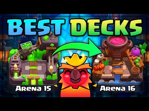 BEST DECKS for EVERY ARENA in Clash Royale! 🏆 (Arena 1-15 Decks) 