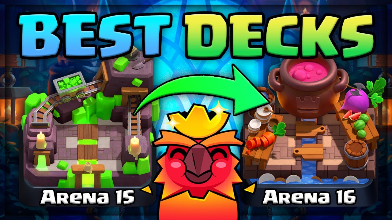 The best Clash Royale decks for all arenas 