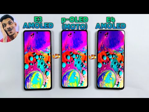 p-OLED (MOTO' s) Vs E3 AMOLED Vs E4 AMOLED Display Test // Moto G52 Ke p-OLED Me Gadbad ?