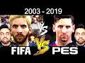 RONALDO ! MESSİ ! NEYMAR ! FİFA VS PES ! 2003 DEN 2019 A KADAR !