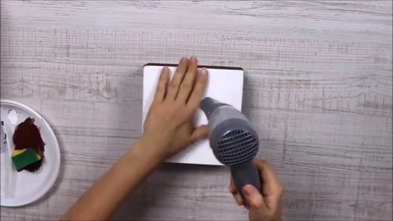 Pudełko Szkatułka Decoupage krok po kroku Paryż