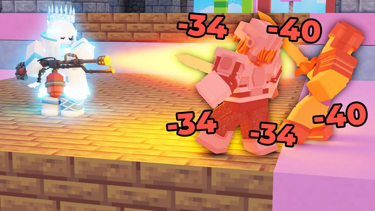 I Fused Aery + Pyro Kit = INF Damage? (Roblox Bedwars)