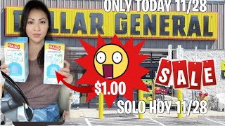 DOLLAR GENERAL $5 OFF 25 HAUL GLAD BAGS $1 😱\/ MI COMPRA EN DG HOY BOLSAS GLAD SOLO $1😱