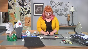 How to Use a Dritz Bodkin and Elastic to Help Make a Fun Fabric Crown – As seen on It’s Sew Easy