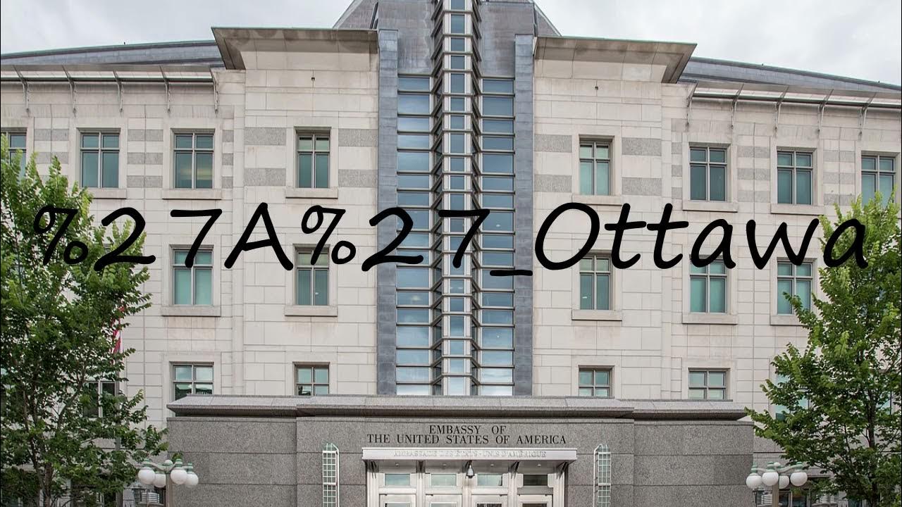 How to pronounce A' Ottawa? YouTube