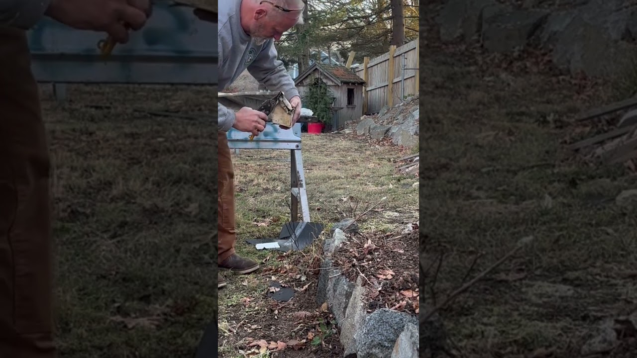 old school gutter repair 