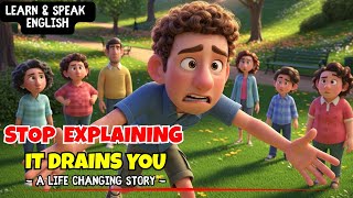 Stop Explaining Yourself | A Life-Changing Story in Simple English
