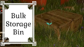 Wurm Unlimited Chopped Tutorial - Bulk Storage Bin