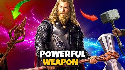 Most  Powerful weapons in mcu  #shorts #mcu #marvel