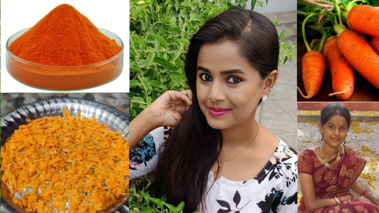 Carrot Bath Powder for Skin Whitening in Tamil 💥 How to make Organic