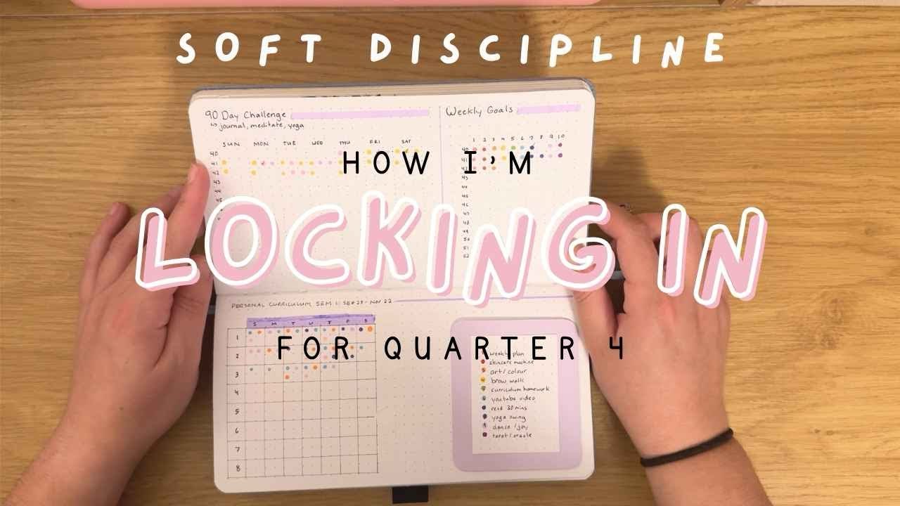 How I’m Locking in & Tracking Goals & Habits for Quarter 4