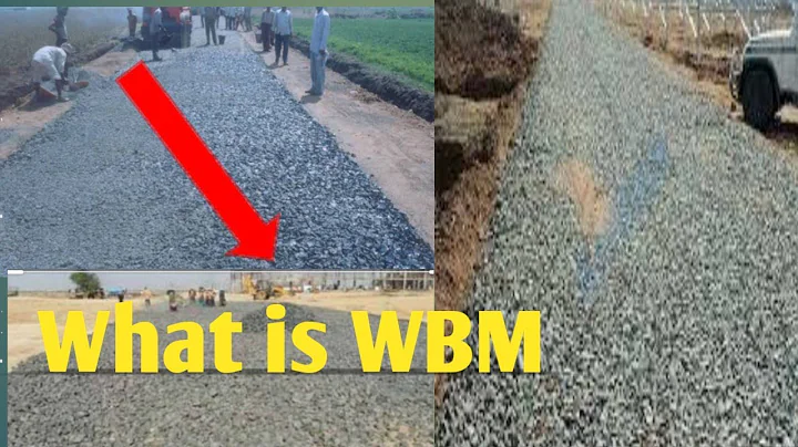 Wbm.Water bond mecadam.Wbm on site.Work of gsb and wbm on road