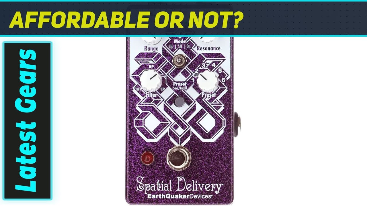 EarthQuaker Spatial Delivery V3 Purple Sparkle: The Ultimate Filter