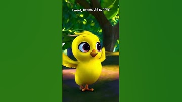 Thumbnail of Tweet Tweet, Little Bird – A Fun Song for Kids! 🐦🎶#shorts #kidsshorts