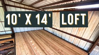 Building A Custom Loft// Steel &amp; Wood