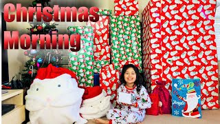 Christmas Morning Opening Presents