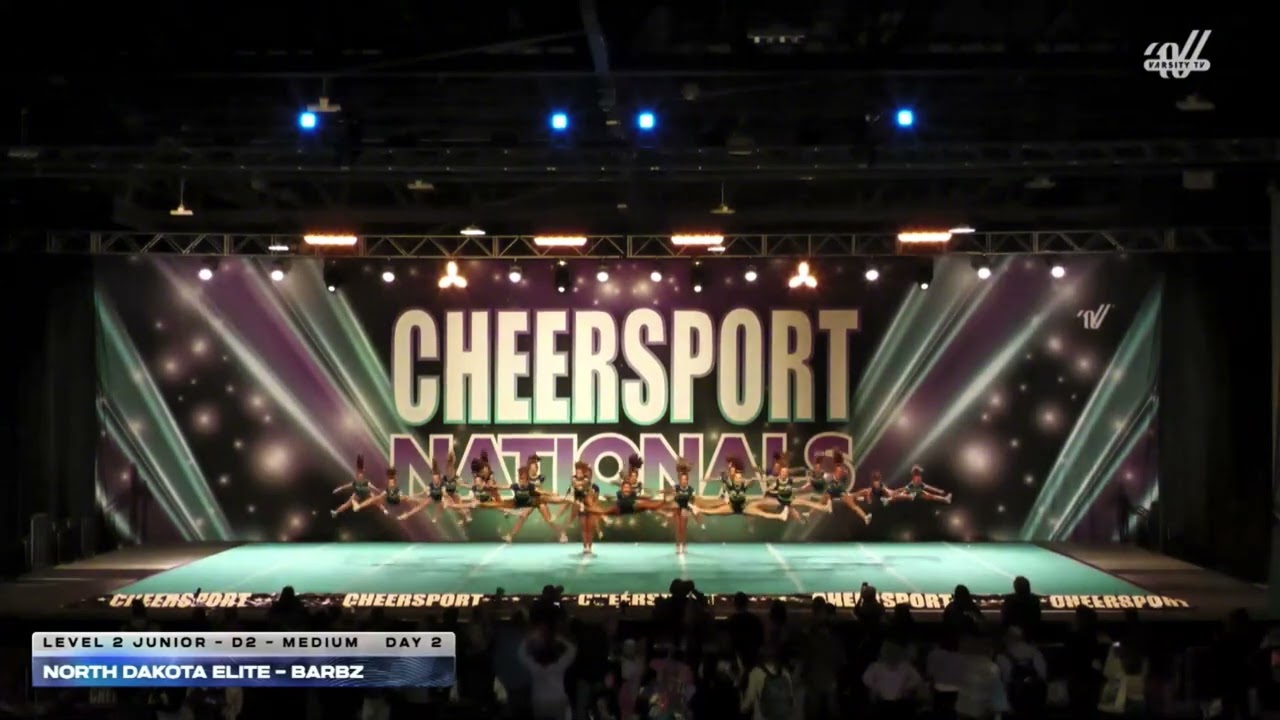 North Dakota Elite - BARBZ - Junior lvl 2- Med D2, Cheersport Super Nationals - Feb 15, Atlanta, GA