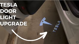 How to Upgrade Tesla Door Lights Projector Light