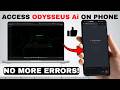 How To Access Pewdiepie Odysseus Ai On Phone