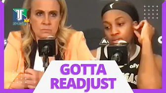 Becky Hammon, Kelsey Plum, and Jackie Young | Aces LOSE to Lynx  | August 21, 2024 thumbnail