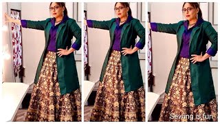 Indo western dresses for plus size,classy plus size outfits,styling ideas for clothes,desi fashion screenshot 1