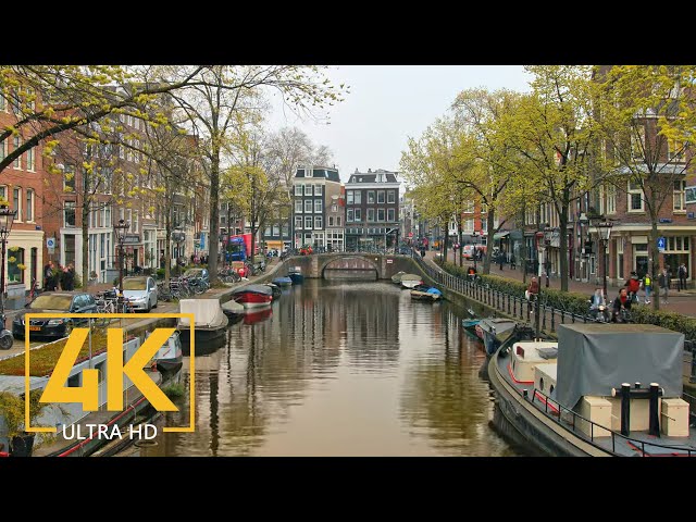 Trip to Amsterdam 4K, Netherlands - Travel Film with Music - European Cities class=