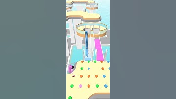 😲😱😲 Bridge Race #shorts  Level 228