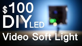 $100 DIY led Video SOFT light  -   Vlog #154 screenshot 1