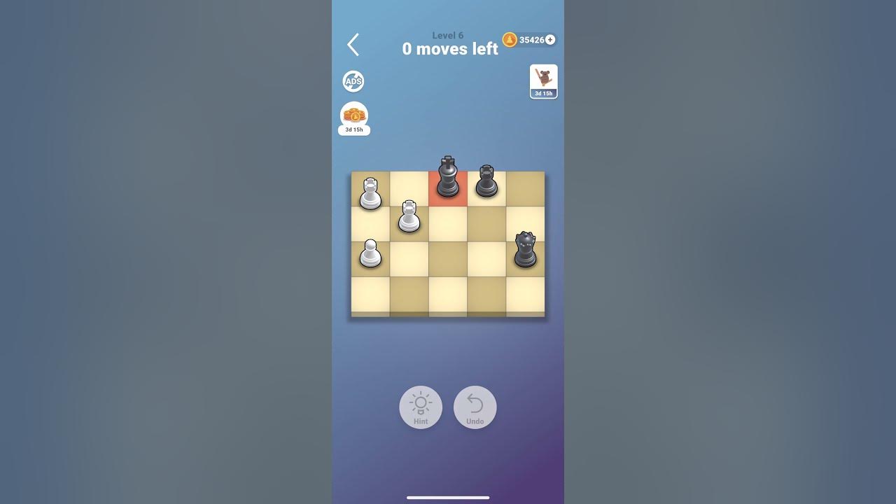 Pocket chess koala event level 6 lawnmover mate matein2 koala youtube
