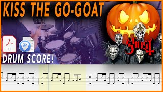 Kiss The Go-Goat - Ghost | DRUM SCORE Sheet Music Play-Along | DRUMSCRIBE Resimi