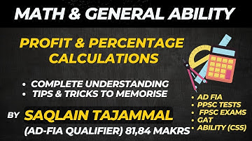 Boost Your Confidence: Live Explanation of Profit and Percentage Calculations for CSS, AD-FIA, FPSC