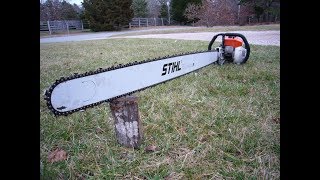 The Biggest, Longest and Strongest CHAINSAWS