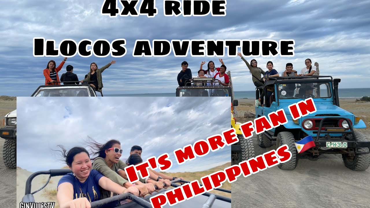 4x4 Fun Ride 90 degrees DROP #travelvlog #gvtv #vacation #ilocos - YouTube