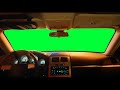 Салон автомобиля. Хромакей Футаж. Vehicle interior. Chroma Key Futage